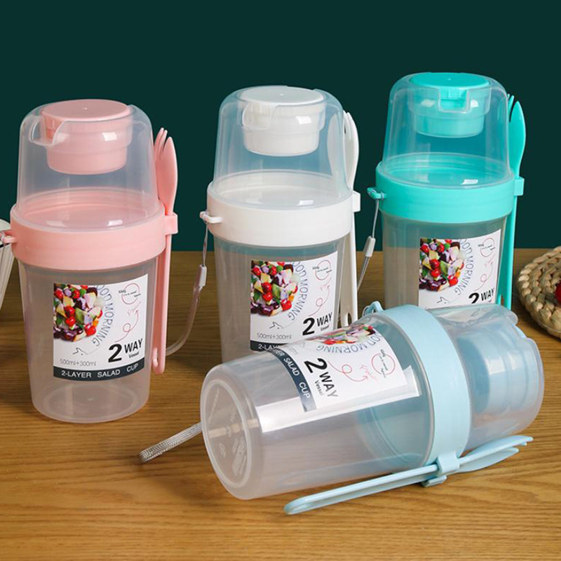 Food Storage Yogurt - Breakfast Fruit Oat Yogurt Salad Cup