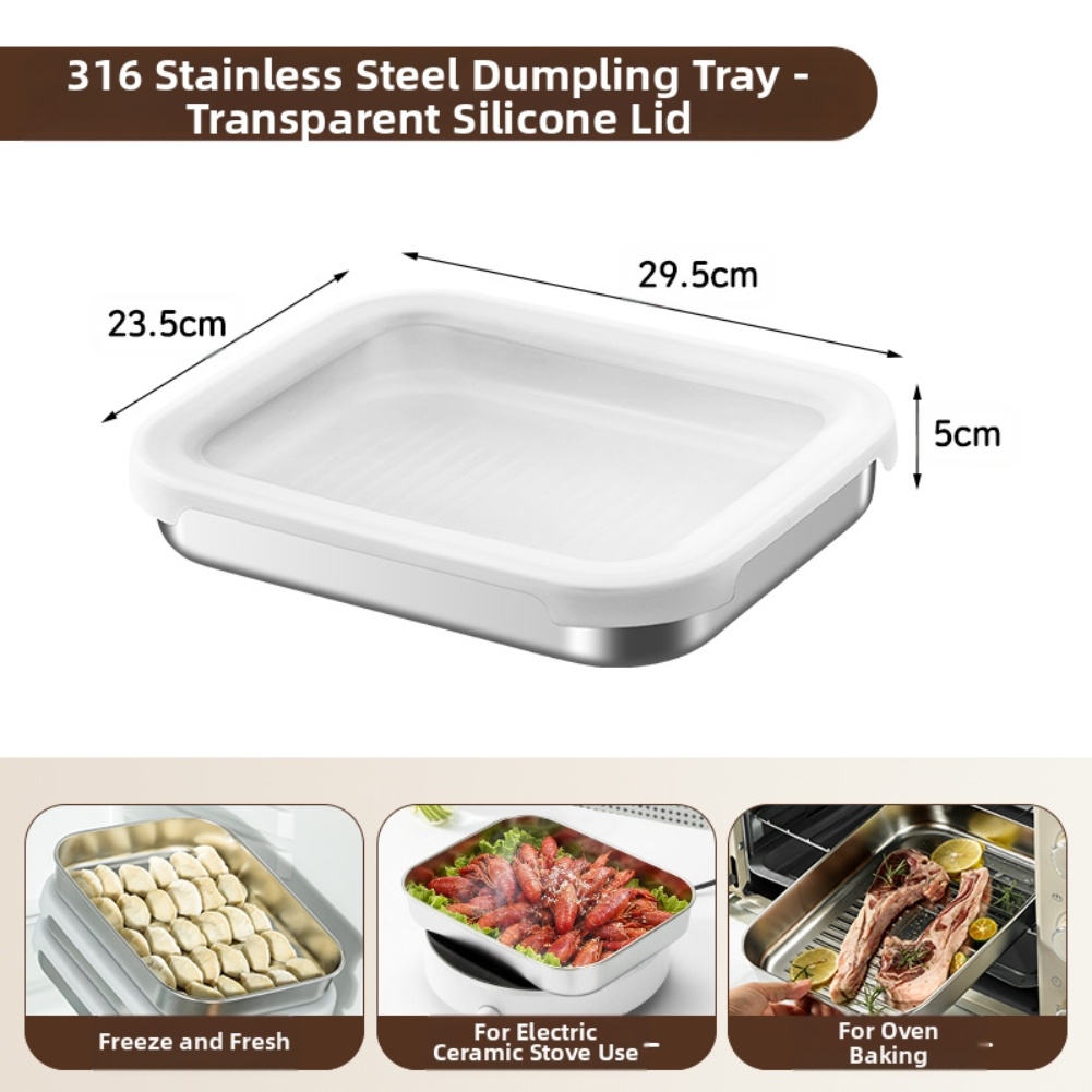 Food Storage In Stainless Steel - Stainless Steel Food Storage Container With