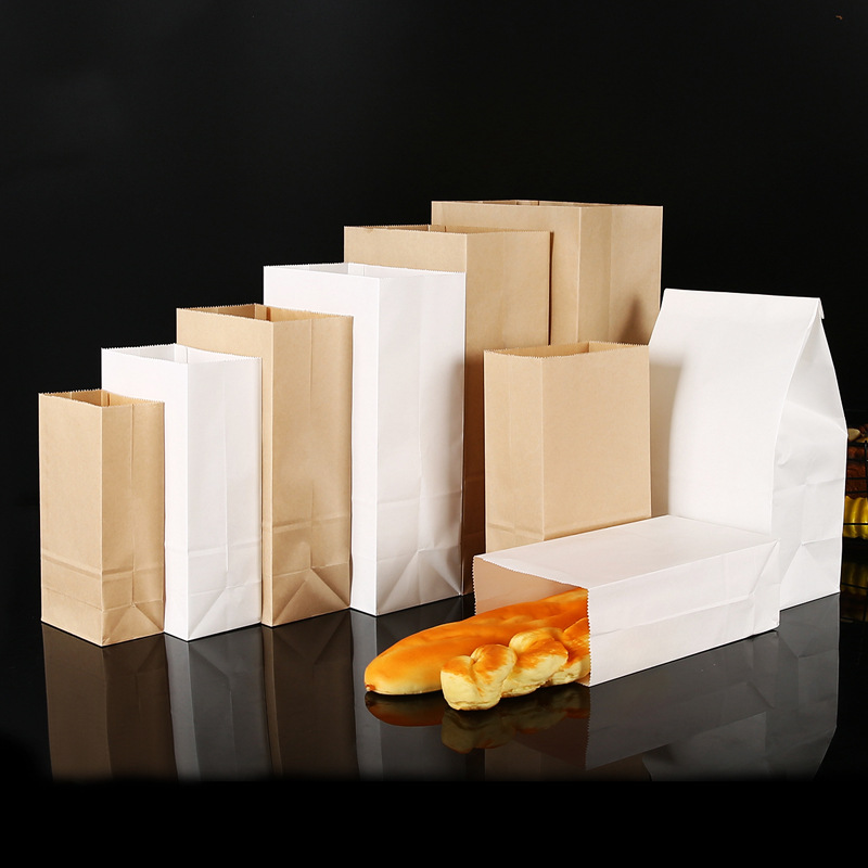 25/50pcs Brown Kraft Paper Bag - Food Storage Roll Bags review and price