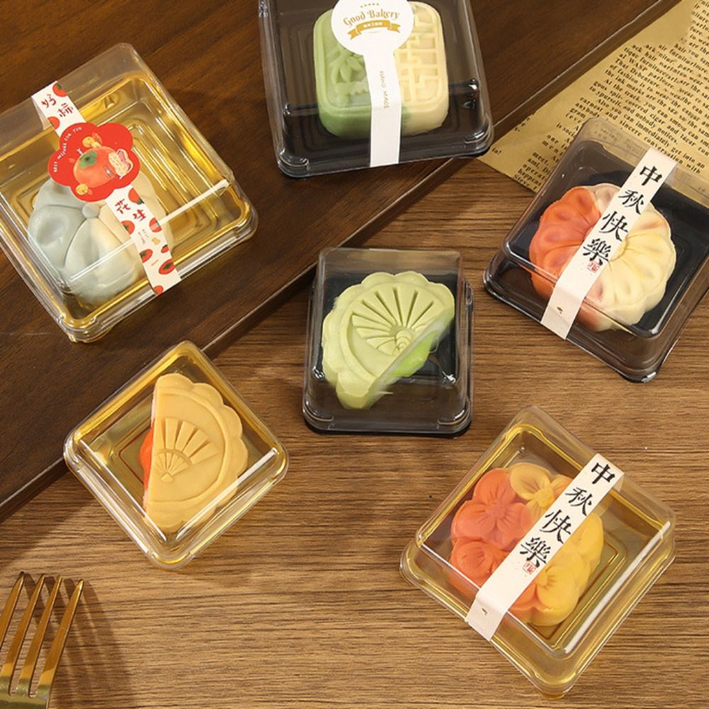 50Pcs 50/75/100g Moon Cake Box - Xmas Food Storage Containers review and price