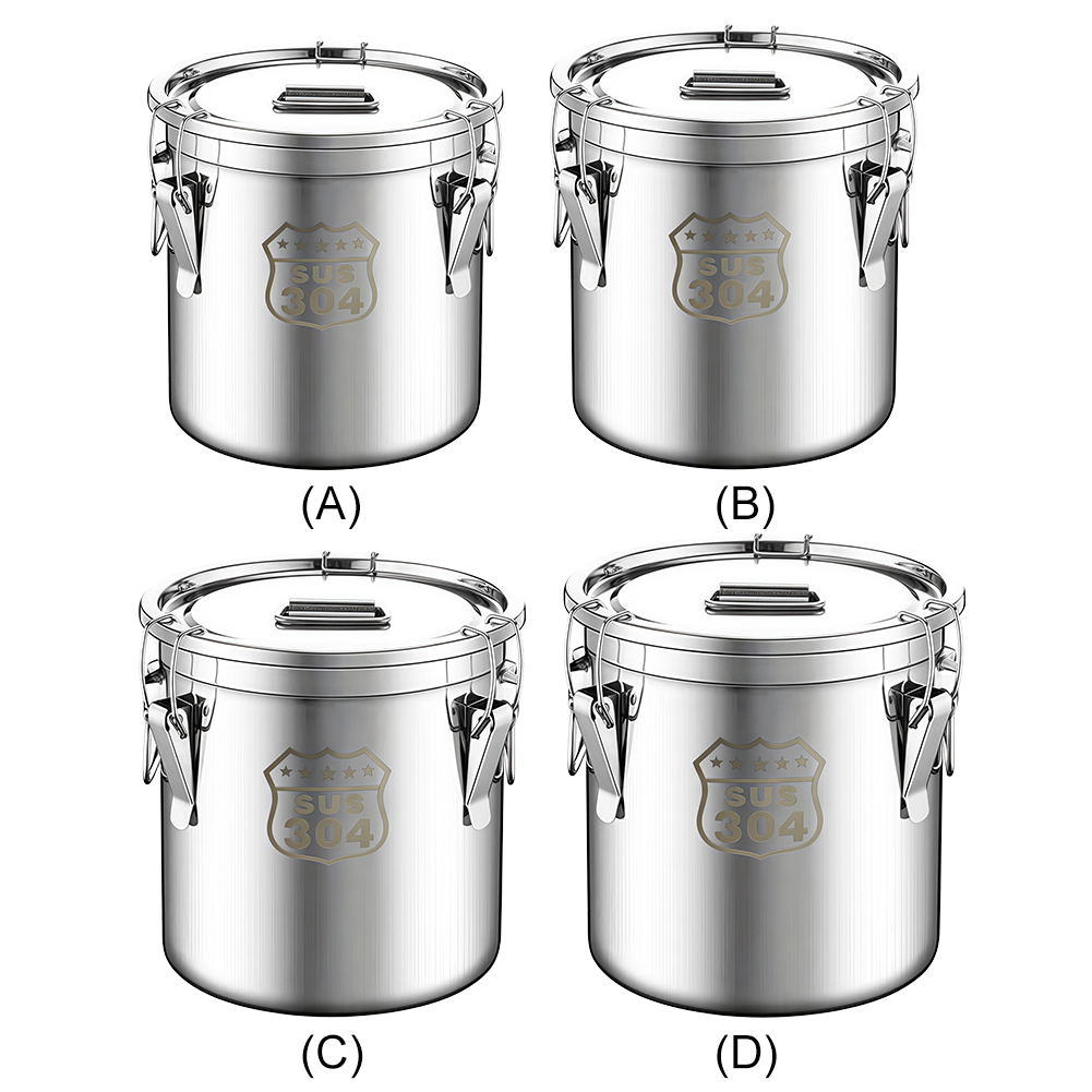 6/12/21/33L 304 Stainless Stee - Food Storage In Stainless Steel review and price