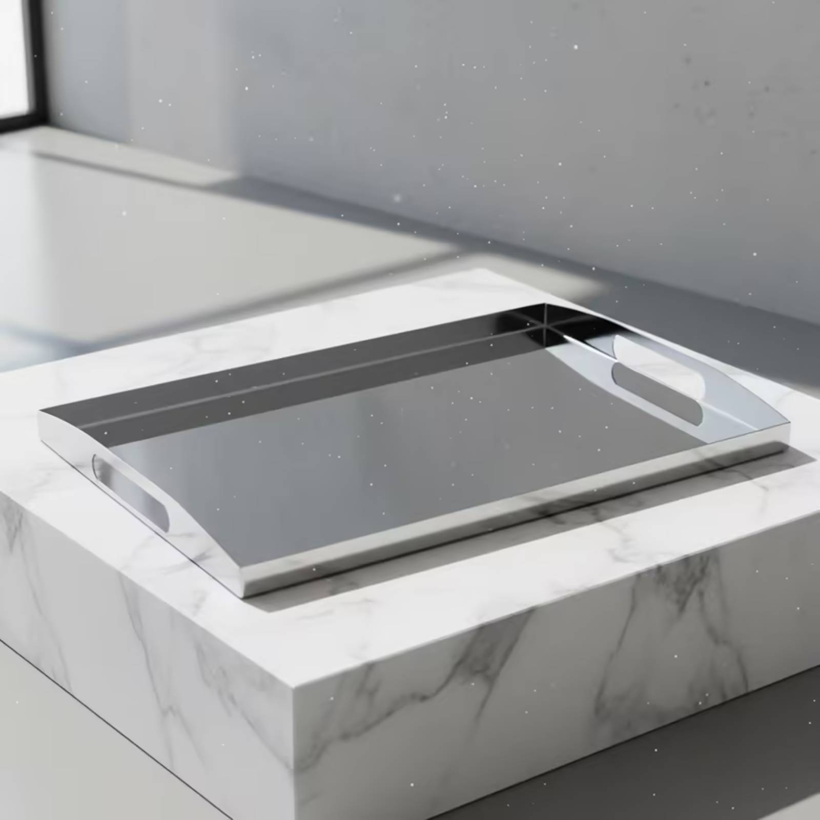 Stainless Steel Tray Mirrored  - Food Storage In Stainless Steel review and price