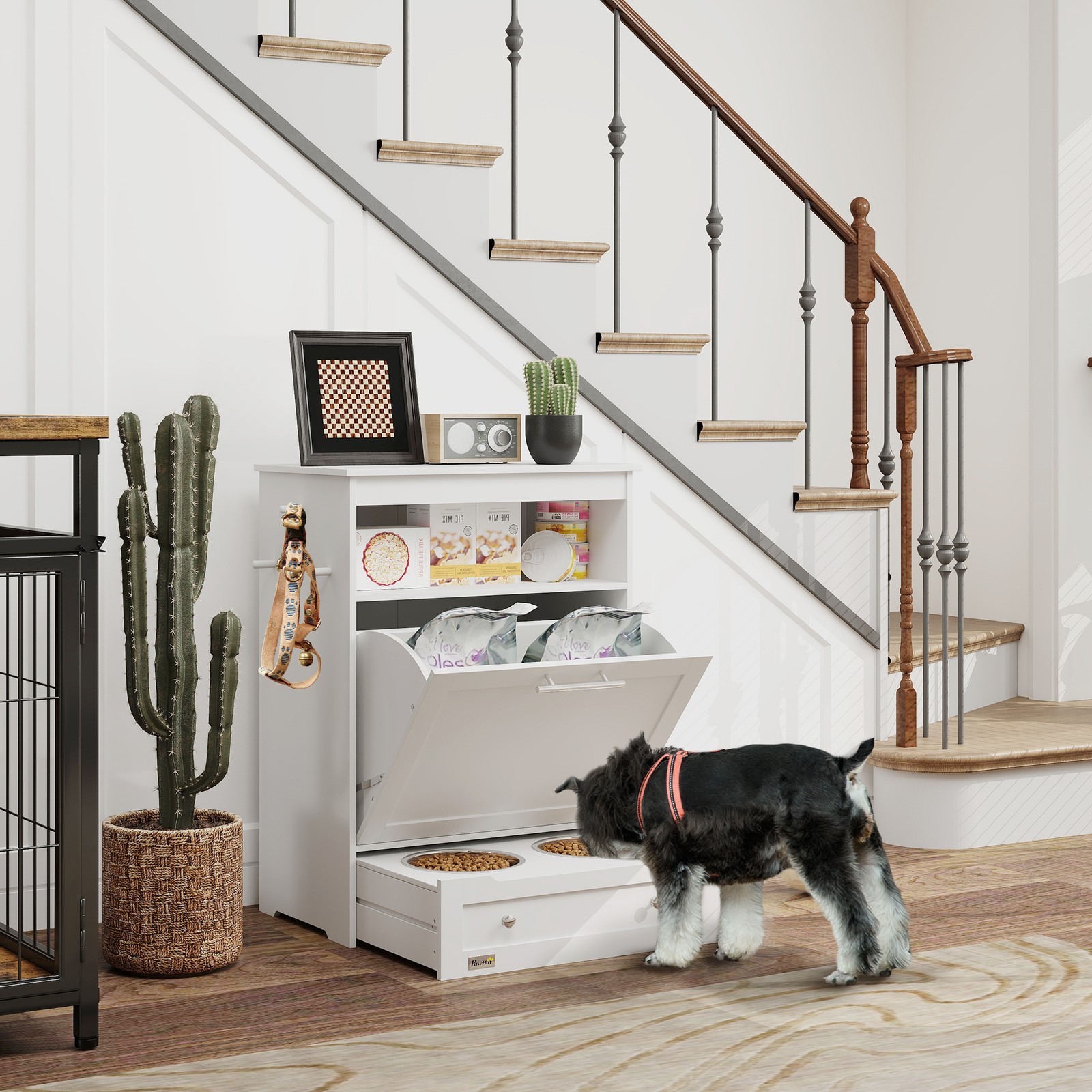 Pet Feeder Station, Dog and Ca - Food Storage Dog review and price