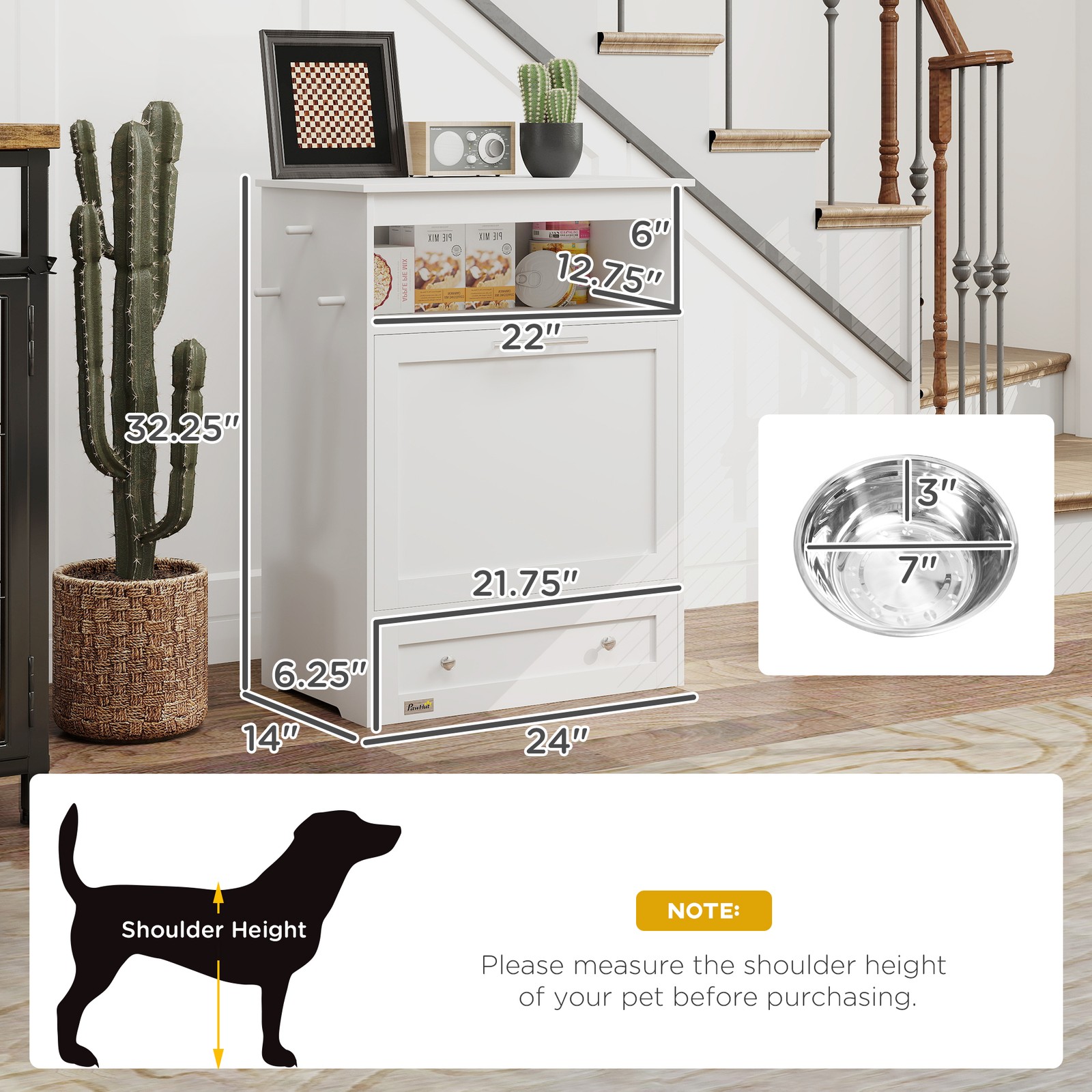 Pet Feeder Station, Dog and Ca - Food Storage Dog review and price