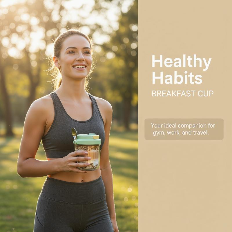 [E] Breakfast Cup Portable Oat - Food Storage Yogurt review and price