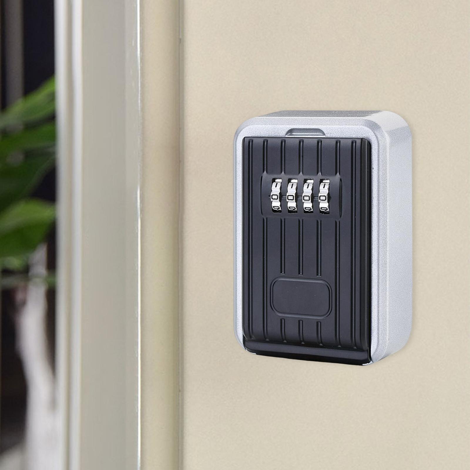 4 Digit Wall Mounted Password  - Food Storage Box With Lock And Key review and price
