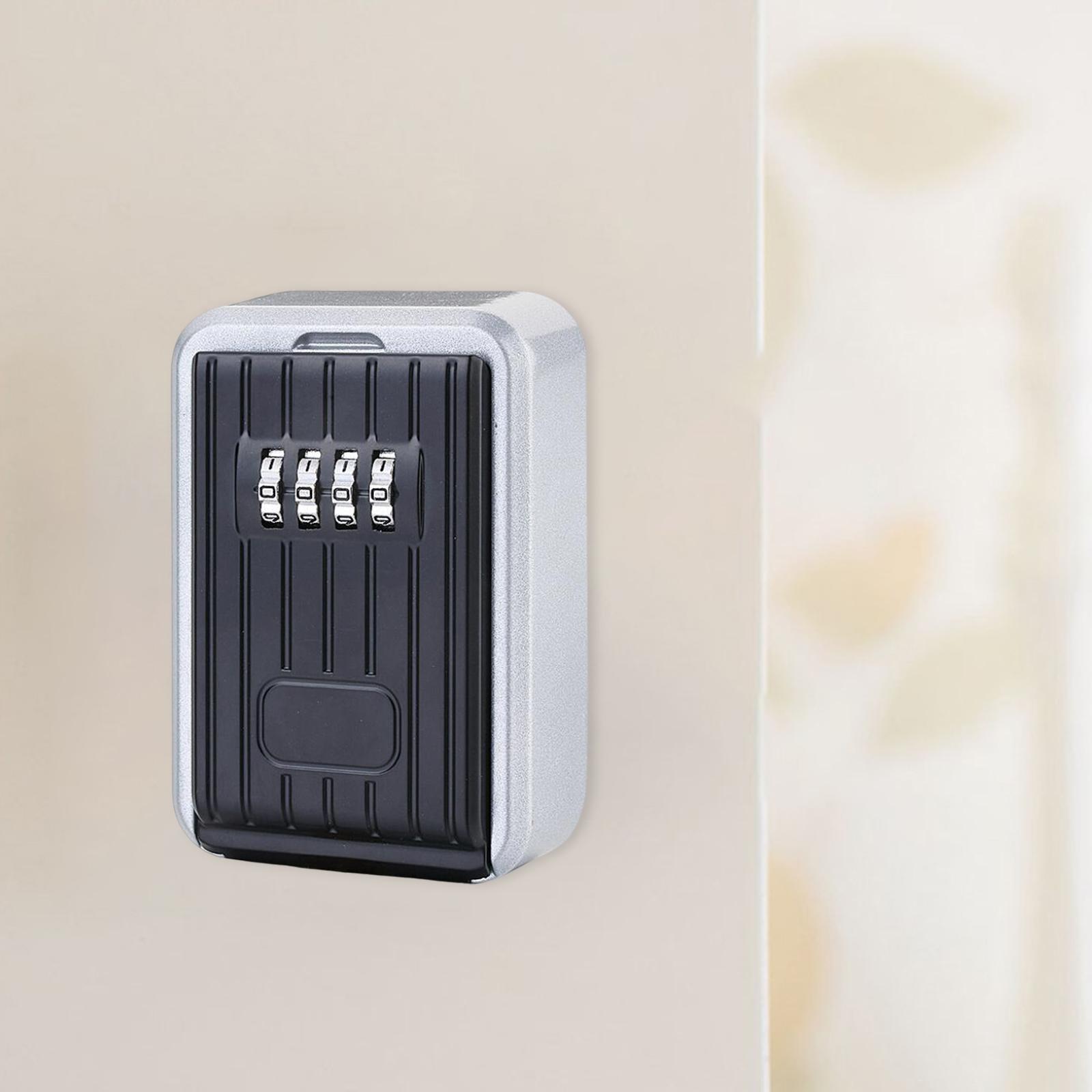 4 Digit Wall Mounted Password  - Food Storage Box With Lock And Key review and price