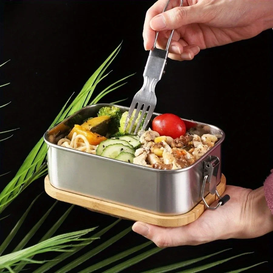 New 304 Stainless Steel Bamboo - Food Storage In Stainless Steel review and price