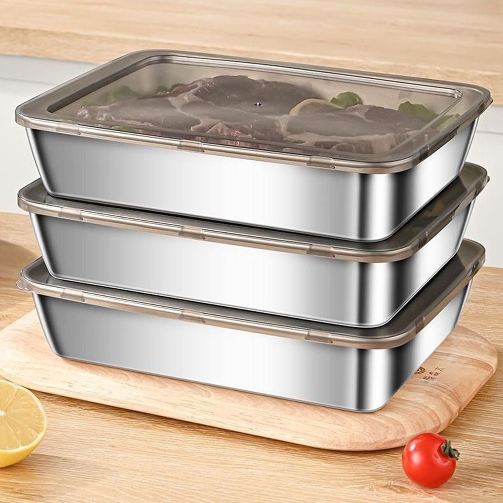 2026 3pcs 5pcs Stainless Steel - Food Storage In Stainless Steel review and price