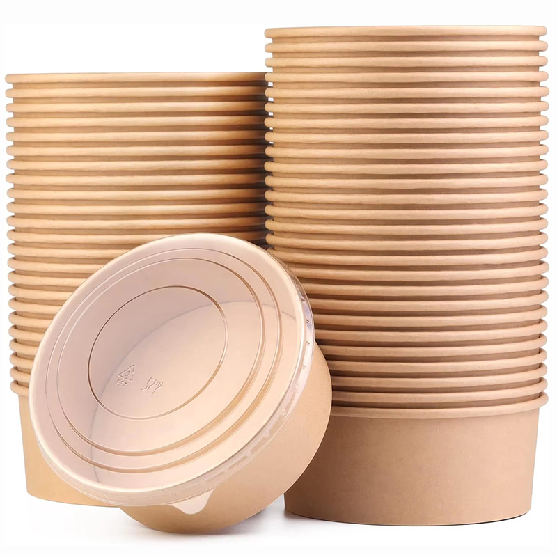 15pcs Kraft Paper Bowls, Fruit - Food Storage Hot Box review and price