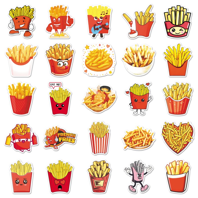 50pcs French Fries Delicious F - Food Storage Journal review and price
