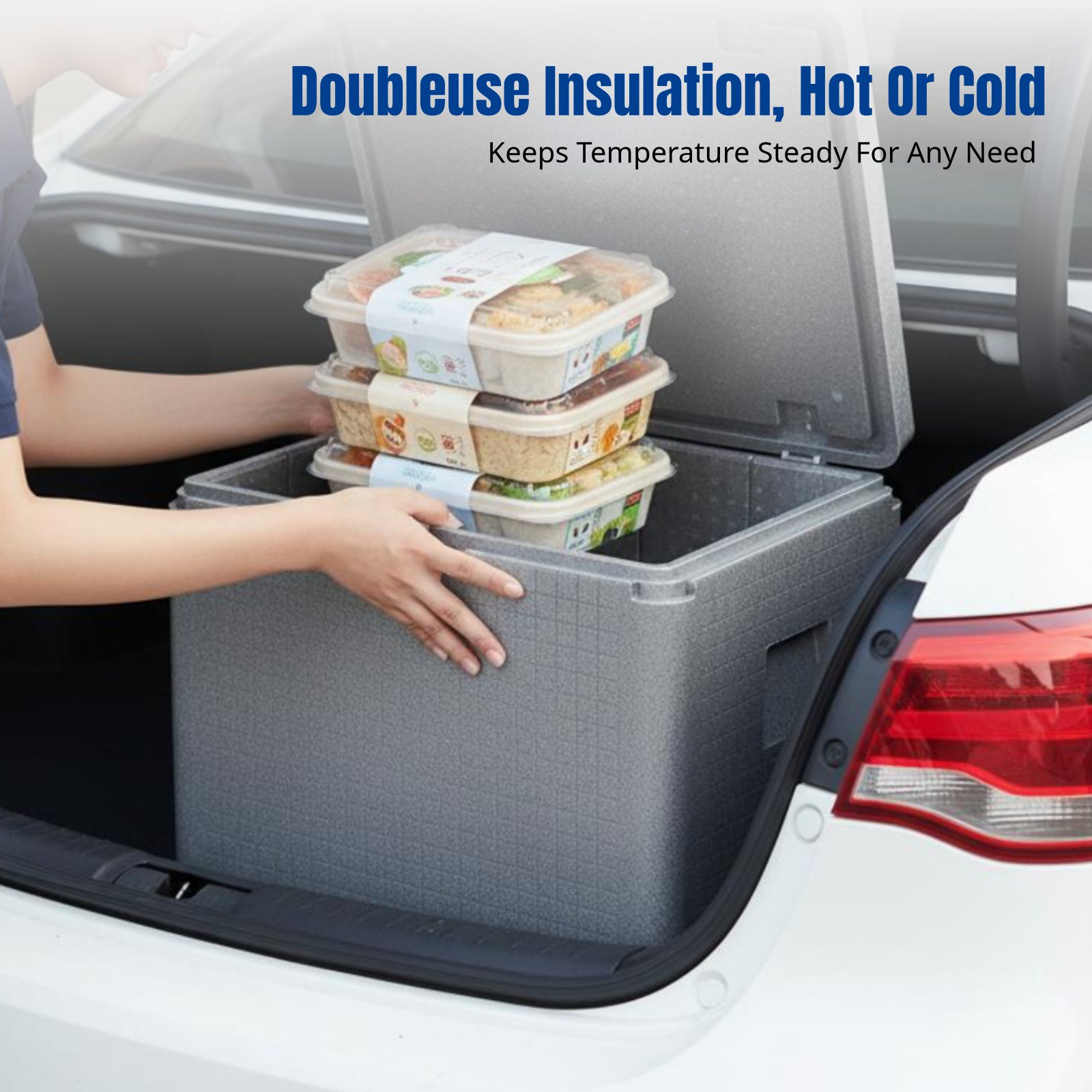 Large EPP Foam Cooler Box, Foo - Food Storage Hot Box review and price