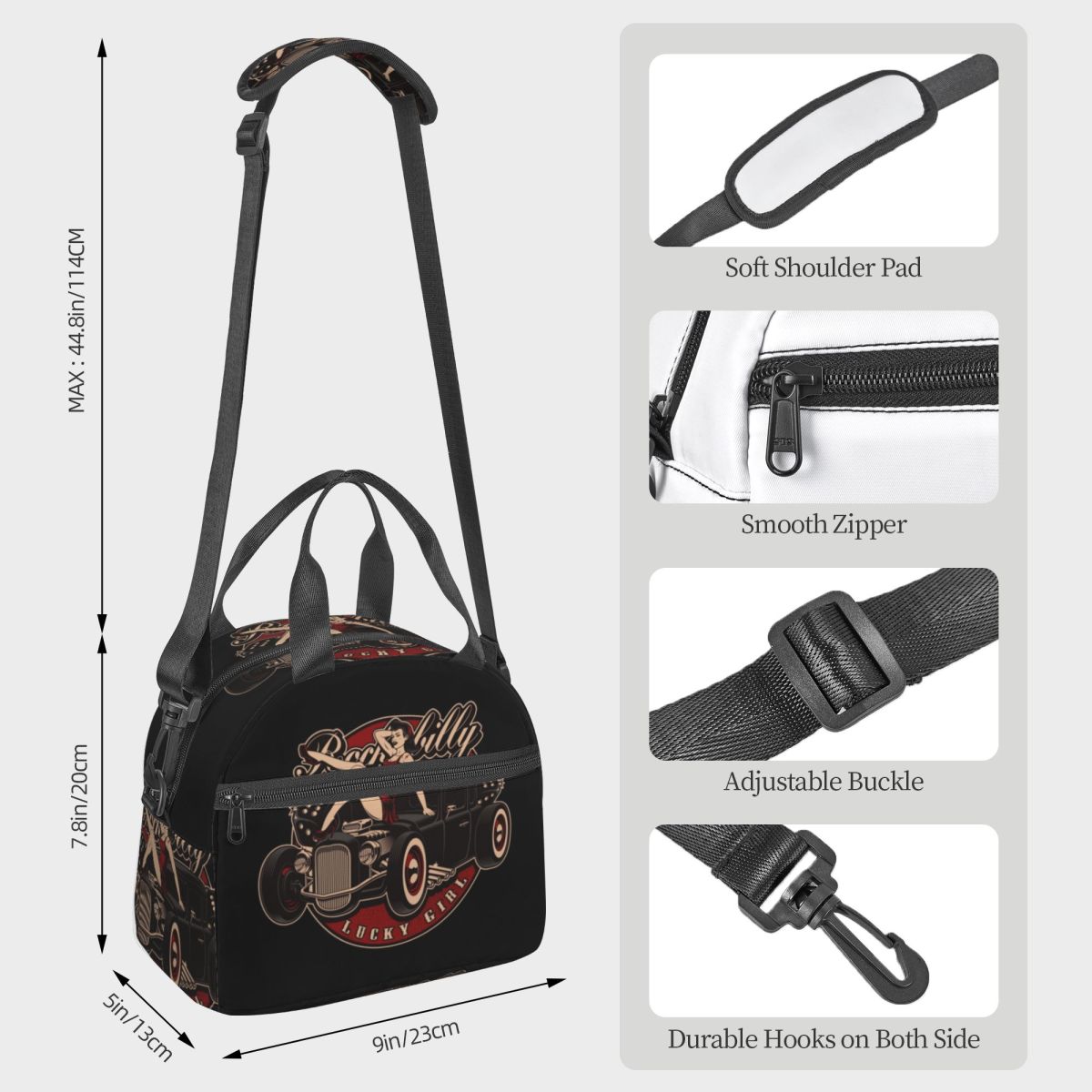 Rockabilly Hot Rod Pin Up Insu - Food Storage Hot Box review and price
