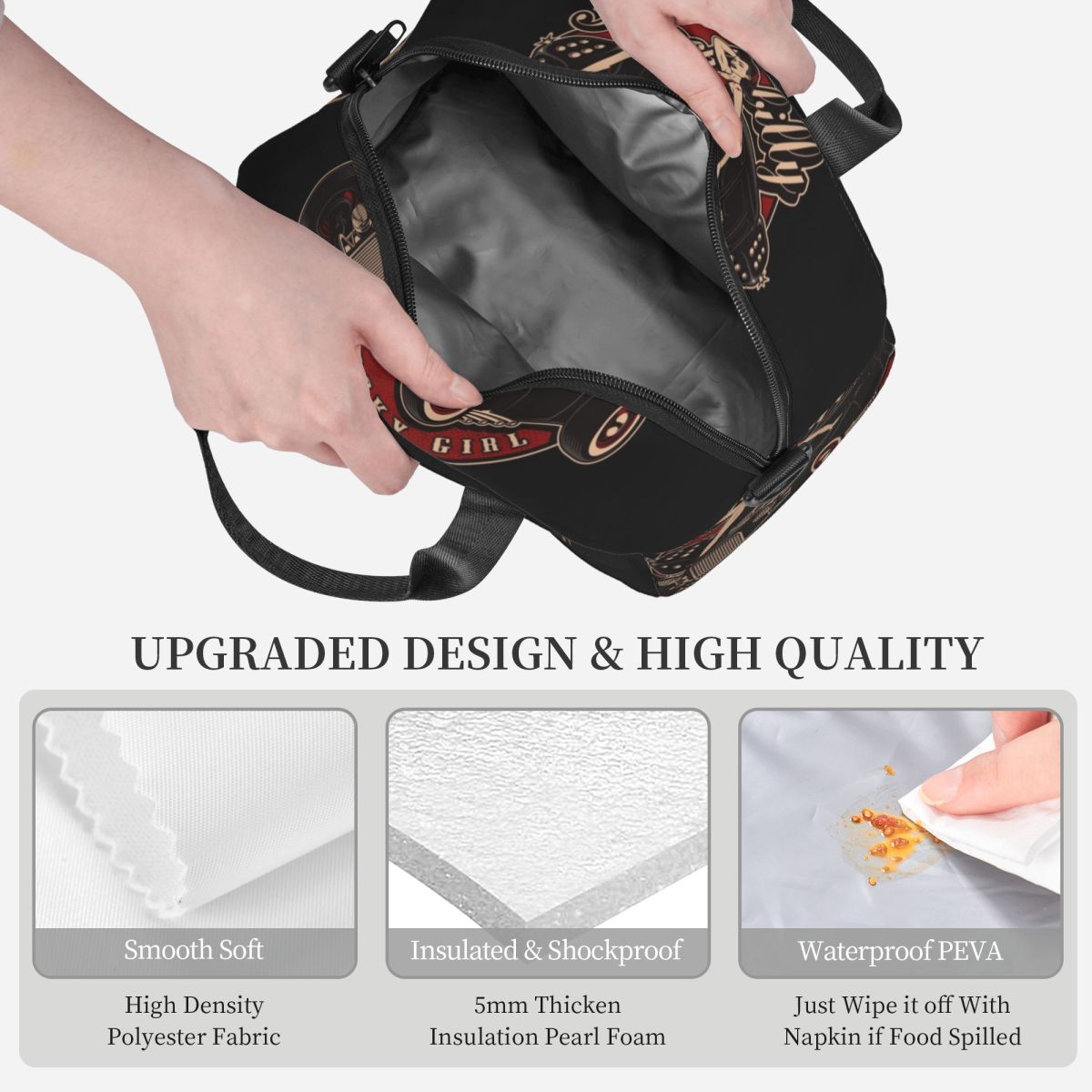 Rockabilly Hot Rod Pin Up Insu - Food Storage Hot Box review and price