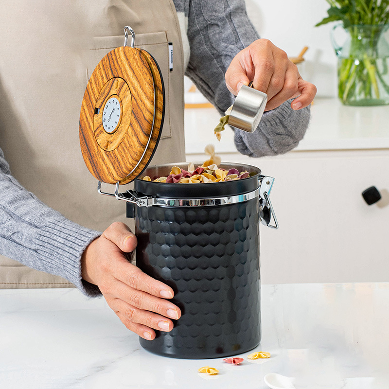 Kitchen Stainless Steel Coffee - Food Storage In Stainless Steel review and price