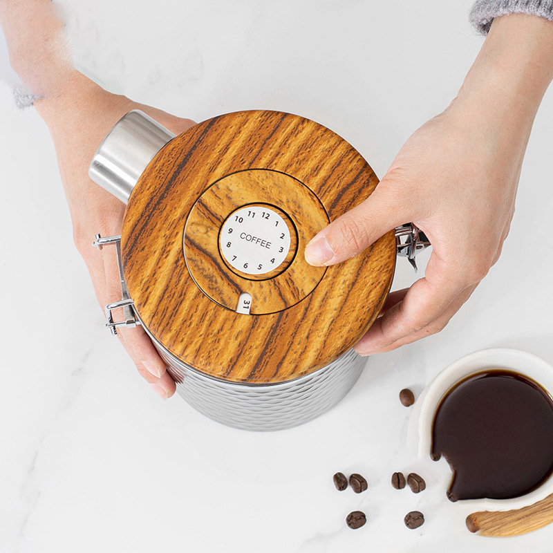 Kitchen Stainless Steel Coffee - Food Storage In Stainless Steel review and price