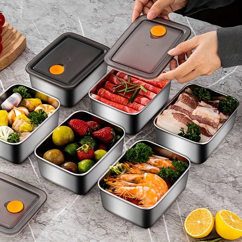 4pc Stainless Steel Food Stora - Food Storage In Stainless Steel review and price