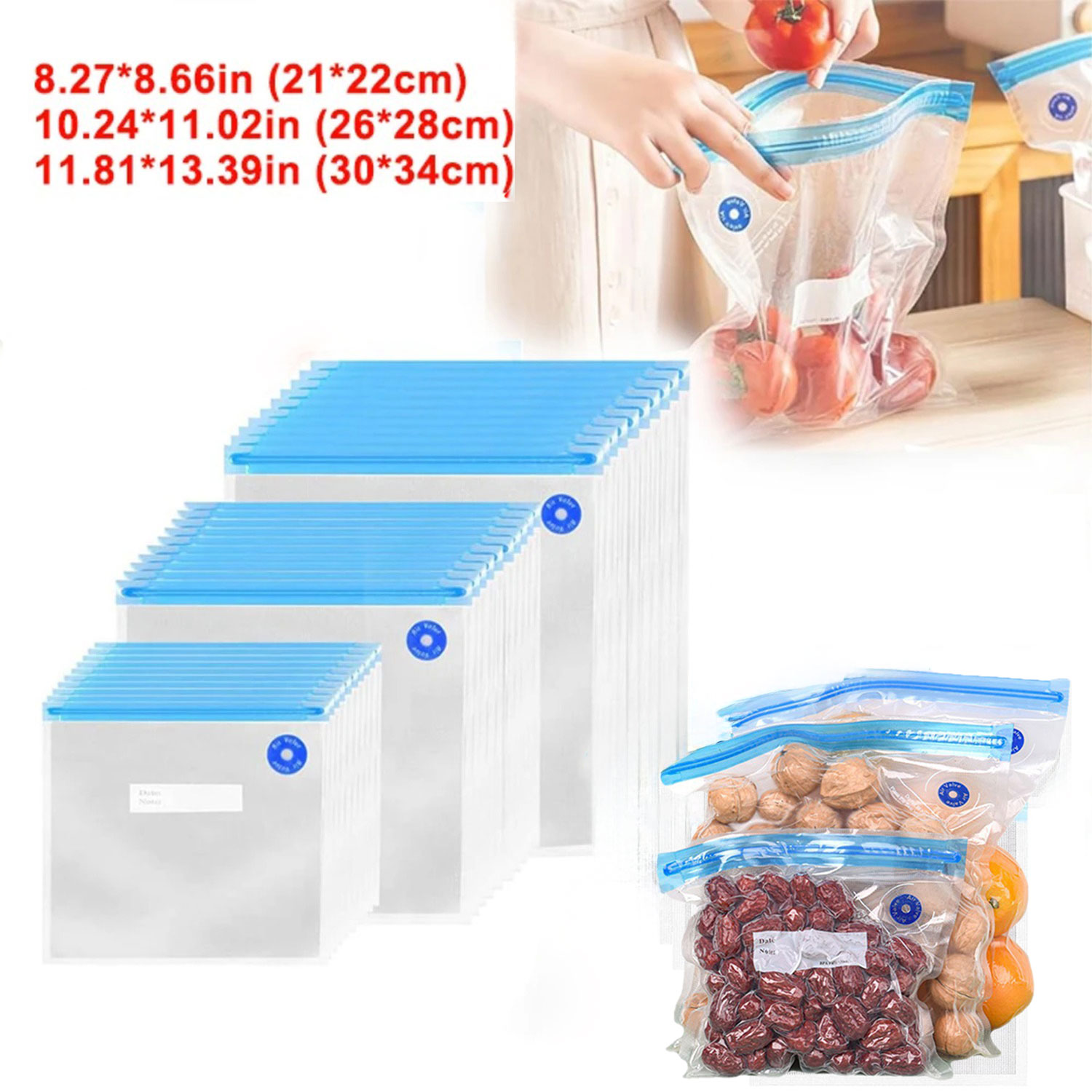 Sous Vide Bags Reusable Vacuum - Food Storage Reusable Bags review and price
