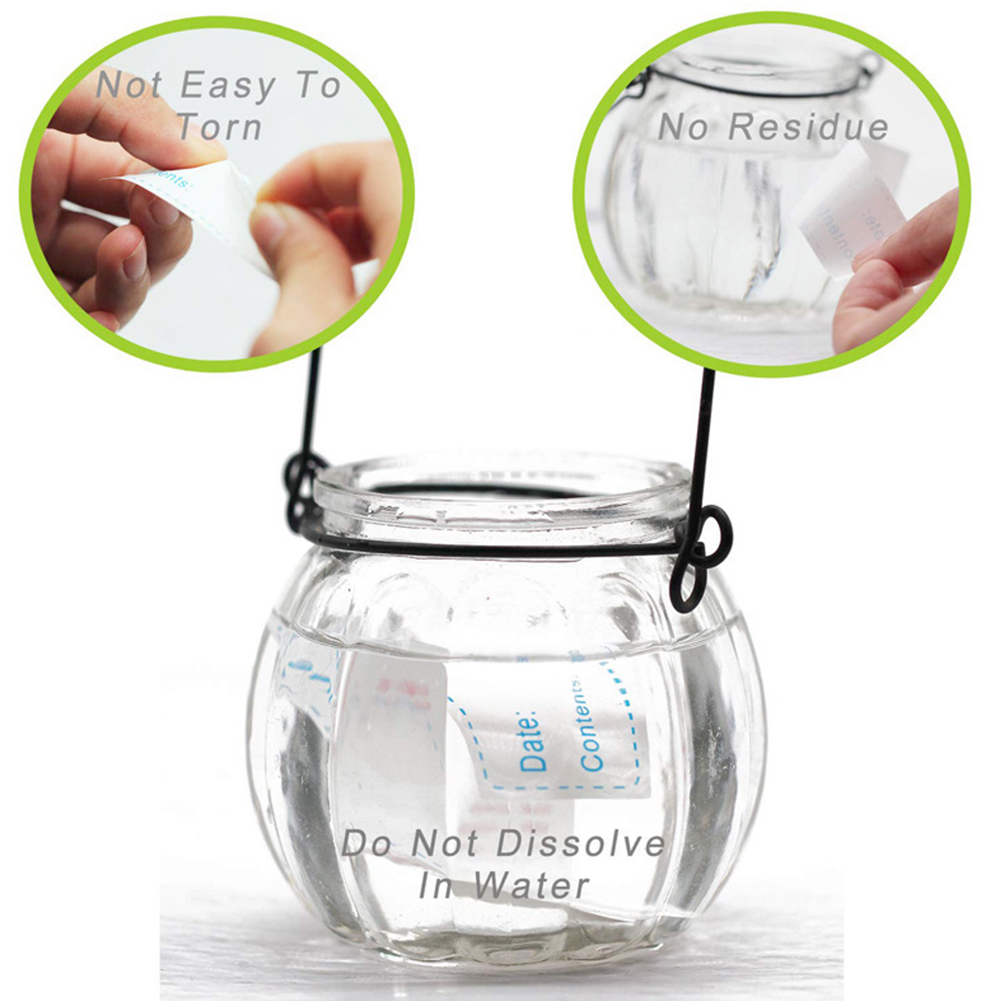 250Pcs Dissolvable Food Labels - Food Storage Kitchen review and price