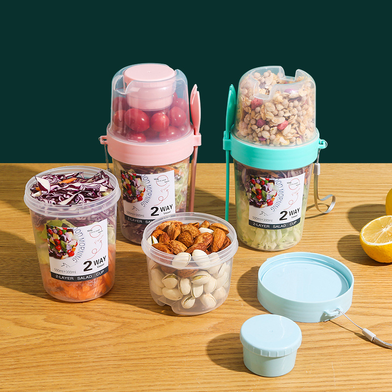Breakfast Fruit Oat Yogurt Sal - Food Storage Yogurt review and price