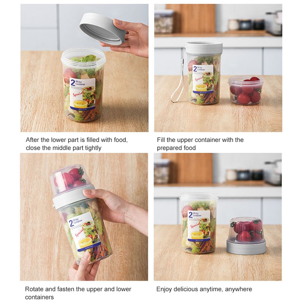 Double-layer Fresh-keeping Box - Food Storage Yogurt review and price