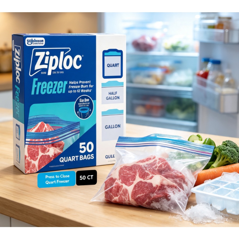 Ziploc Brand Freezer Food Stor - Food Storage Technology review and price