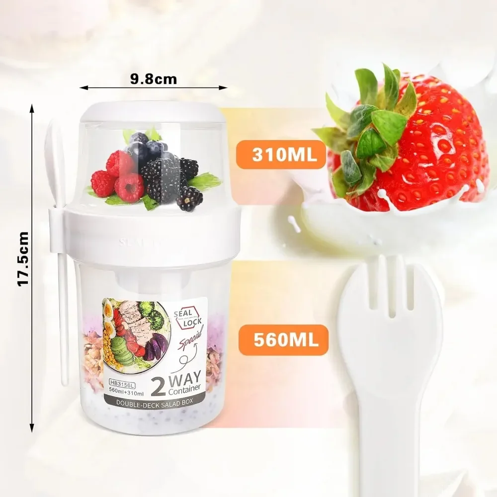 Salad Cup Breakfast Cups Porta - Food Storage Yogurt review and price