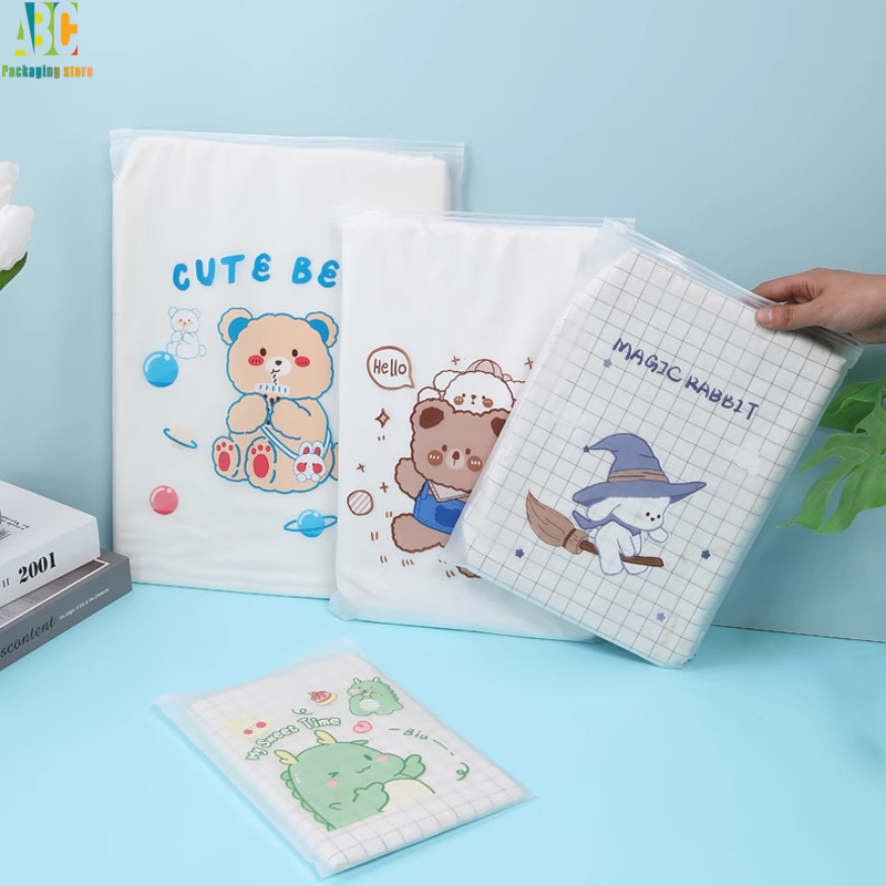 Custom Logo Print Frosted Zipp - Food Storage Reusable Bags review and price
