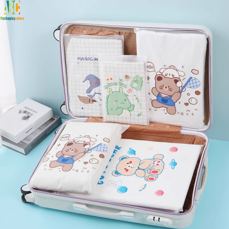 Custom Logo Print Frosted Zipp - Food Storage Reusable Bags review and price