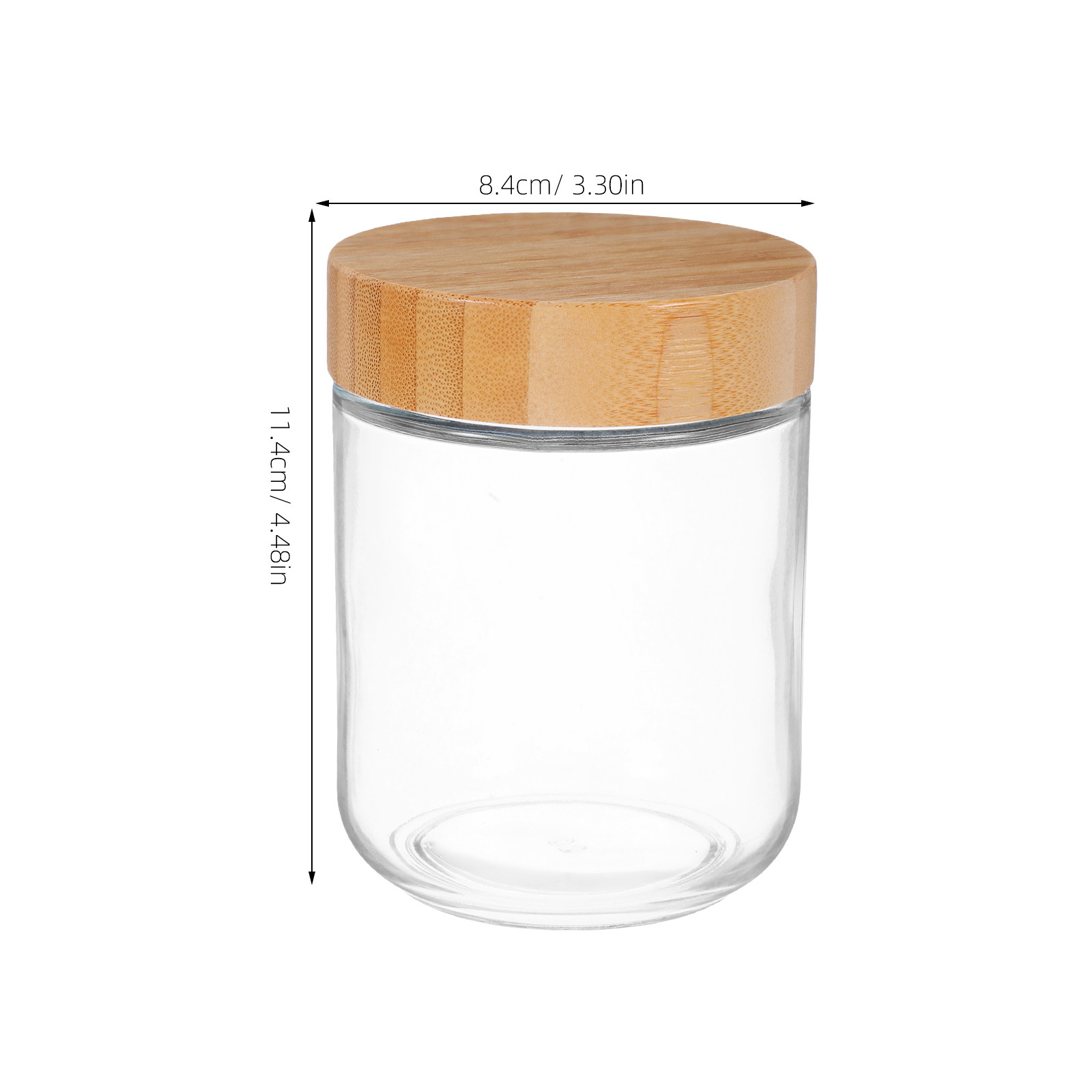4Pcs Glass Kitchen Storage Jar - Food Storage Kitchen review and price
