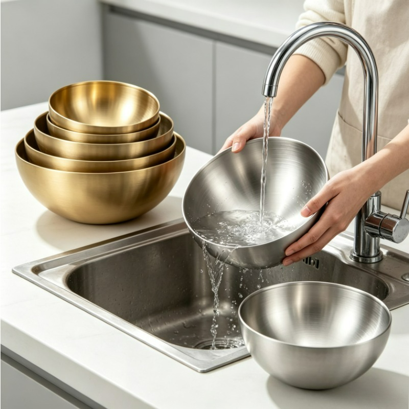 Stainless Steel Mixing Bowls M - Food Storage In Stainless Steel review and price